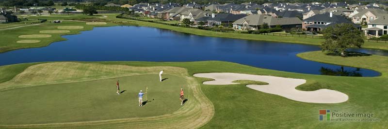 Aerial Photography Golf Courses & Stadiums - The Positive Image