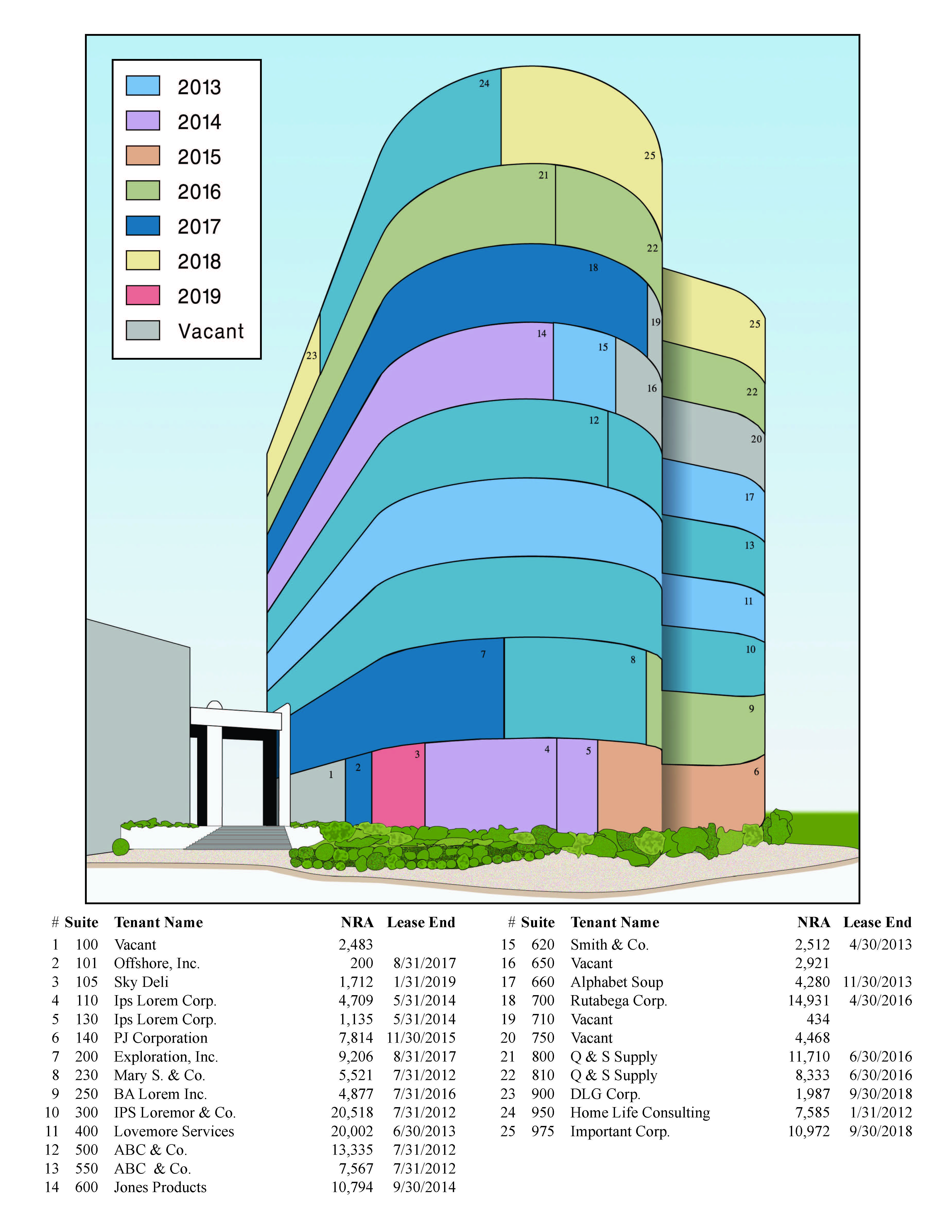 Site and Stacking Plans